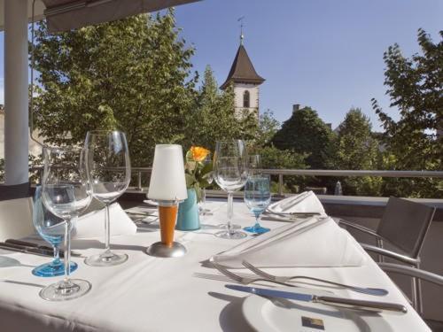 Hotel Mariotto Am Burghof Lörrach Kültér fotó